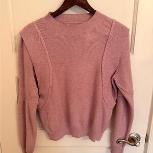Chic Mauve Sweater